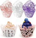 Cupcake Liners, Cupcake Wrappers Artistic Bake Cake Toppers Little Butterfly by Ylapagne