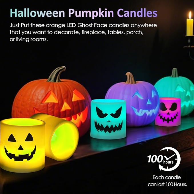 Halloween Flameless Candles - Image 5