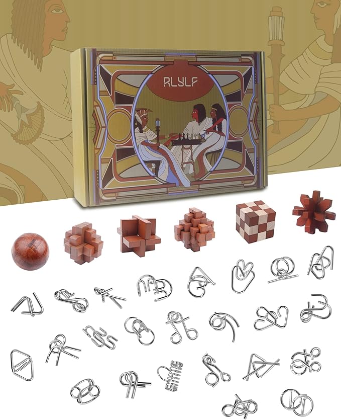 30pcs Brain Teaser Puzzles Game - Image 2