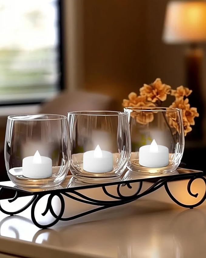 Homemory 24pcs Flameless LED Tea Lights - Image 2