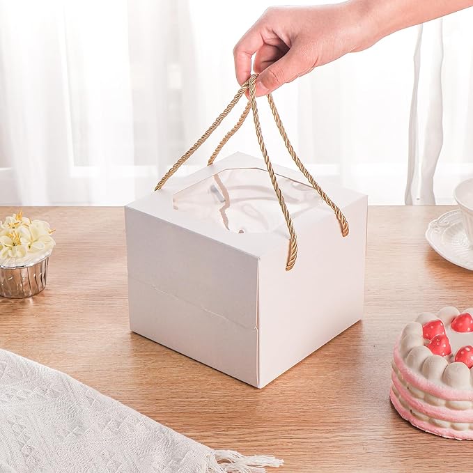 30 pcs 6x6x5 Inch Small Cake Box - Image 5