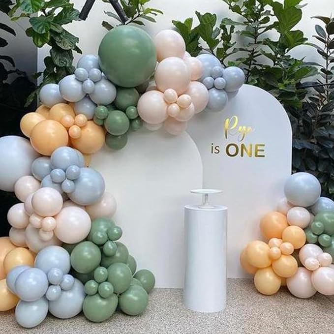 Sage 52 PCS 12 Inch Multi-Colored Balloons - Image 5