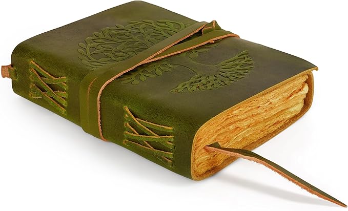 LUXEORIA Tree Of Life Leather Journal - Image 7