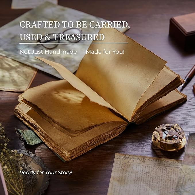 NomadCraftsCo. Vintage Leather Journal - Image 6