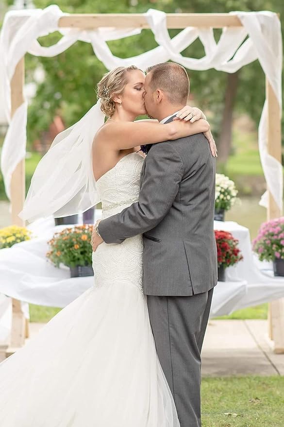 BEAUTELICATE Wedding Bridal Veil - Image 3