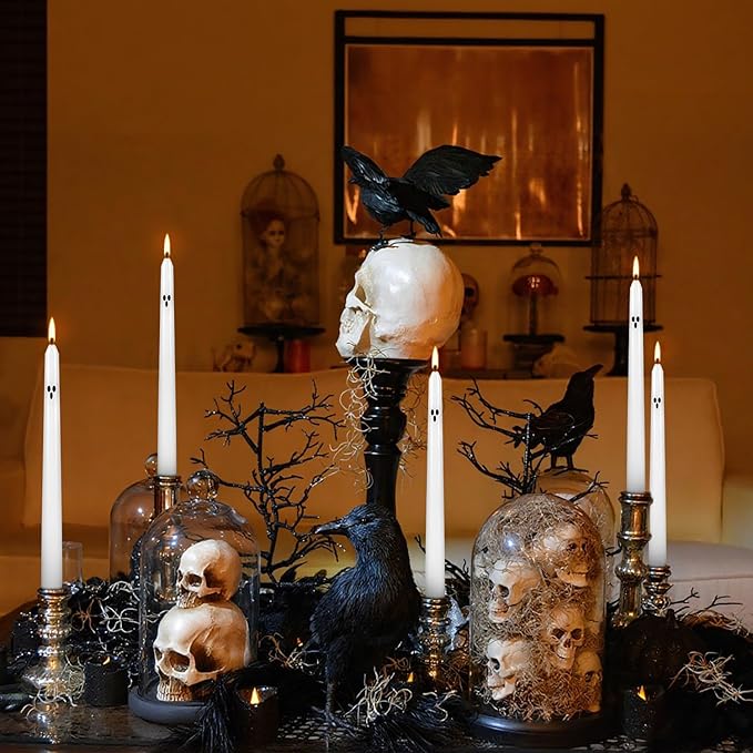 12 Pack Halloween Taper Candles - Image 8