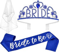 JETKONG 3 Pcs Bachelorette Party Decorations "BRIDE" Crown, Bride to Be by JETKONG