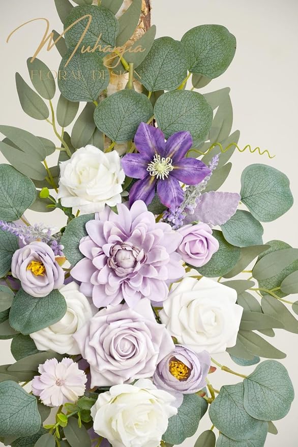 Artificial Arch Flowers Kit, Ceremony and Reception Background Rose Decoration - Image 5