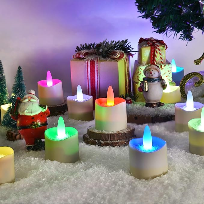 HL Flameless Candles with Remote Timer&Charging Station, 60+Hours Rechargeable - Image 8
