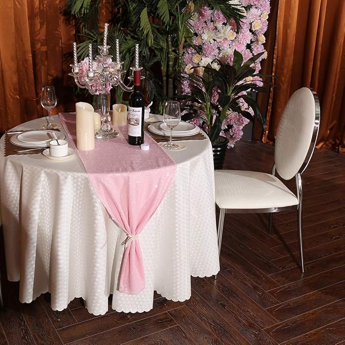 Eternal Beauty Pink Table Runner - Image 2