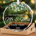 First Christmas Married Ornament 2025 by HooAMI