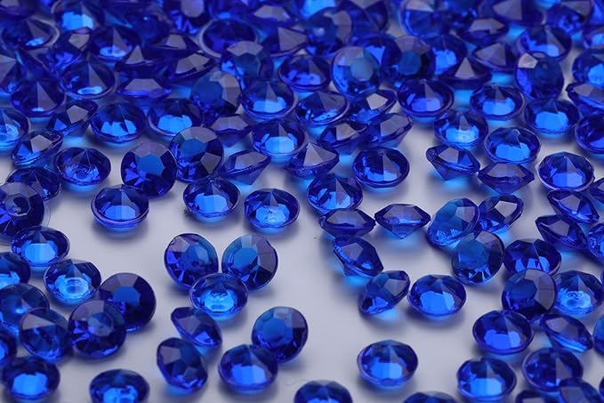 5000 pcs/Pack Wedding Table Scatter Confetti Crystals Acrylic Diamonds 6 mm by Angzhia