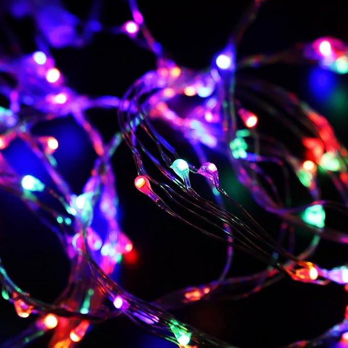 HOME LIGHTING Window Curtain String Lights, 300 LED 8 Lighting Modes Fairy - Image 7