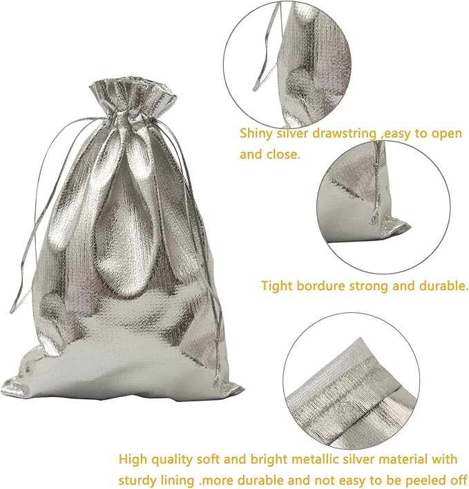 Drawstring Organza Jewelry Pouches) - Image 3