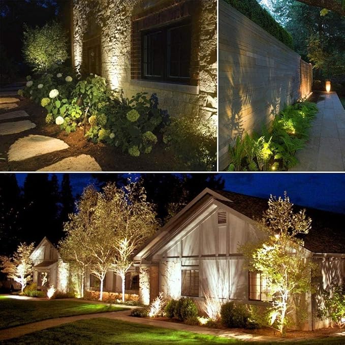 SUNTHIN Outdoor Landscape Lighting, 6 Pack Outdoor Spot Lights - Image 7