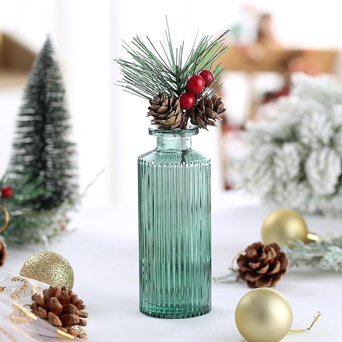 Bud Vases in Bulk 15 Pcs, Small Glass Vases - Image 7