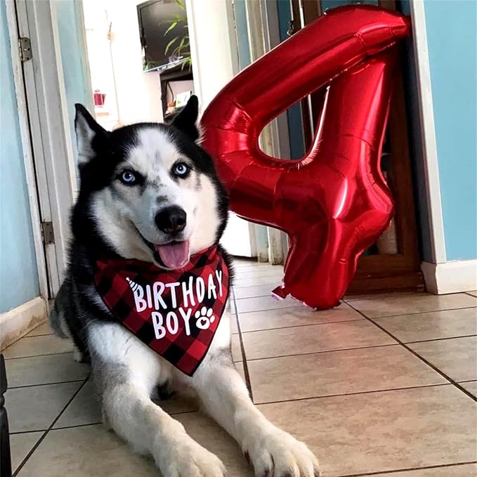 Red Number 1 Balloons, 40 Inch Large Foil Number Balloons Set 0-9 - Image 6