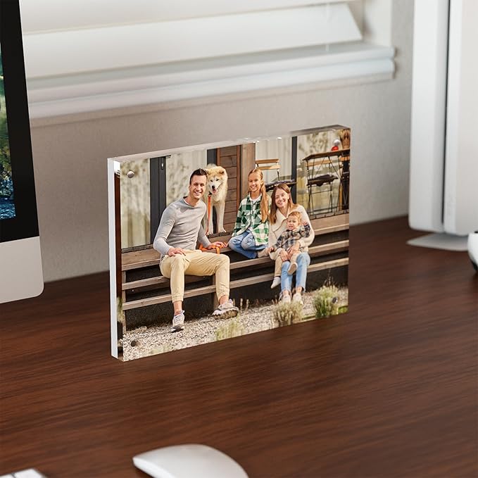 5x7 Acrylic Picture Frame 1 Pack, Desktop Display Decor Gift - Image 5