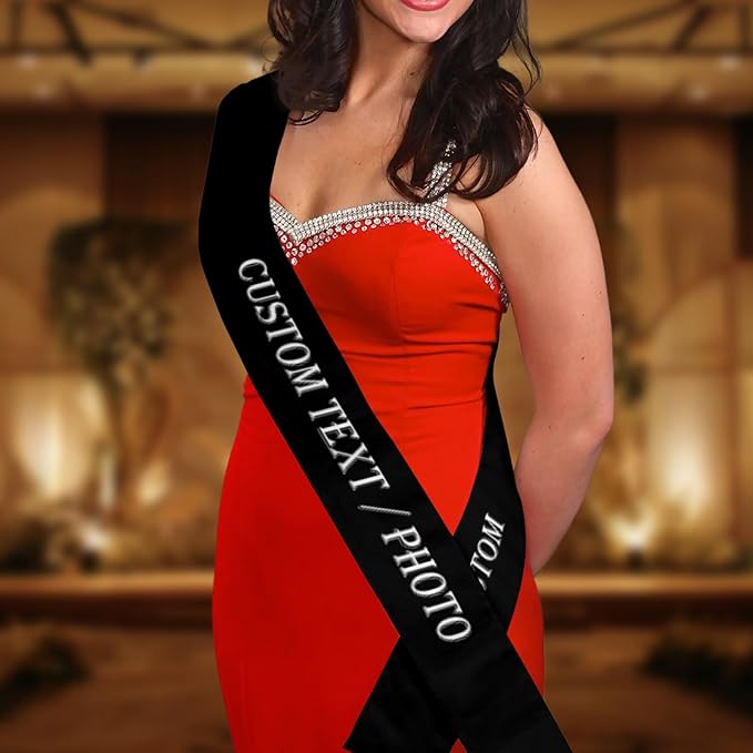Custom Sash, Personalized Birthday Sash - Image 7