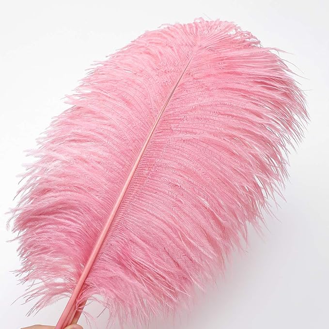 Ballinger Lotus Pink Ostrich Feathers - Image 2