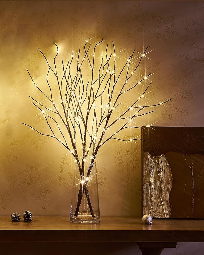 Birchlitland Lighted Branches for Vase 32in Tall 150 LED Plug in - Image 5