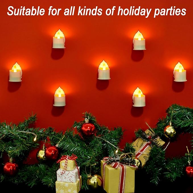 HL Flameless Candles with Remote Timer, 100+Hours Rechargeable Waterproof - Image 7