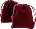 Palmhomee Pack of 48 3x4 Inch Velvet Drawstring Bags Gift Bag Velvet Pouch by Palmhomee