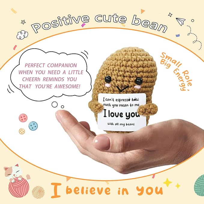 Handmade Crochet Beans-Charming Gift - Image 7