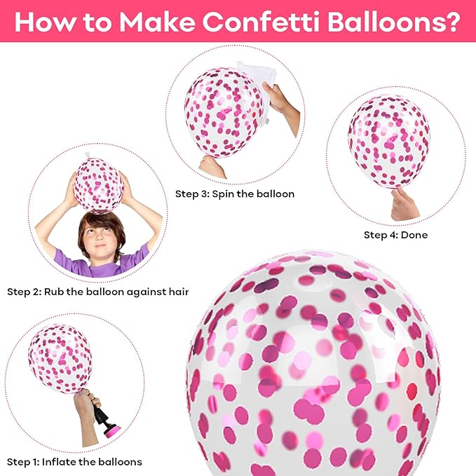 Pink and Orange Balloons 12 Inch - Image 3