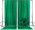 10ft x 10ft Deep Green Backdrop Curtains by Tisspoms