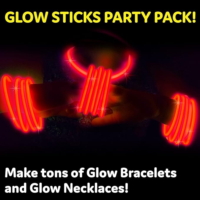 PartySticks Red Glow Sticks - Image 4
