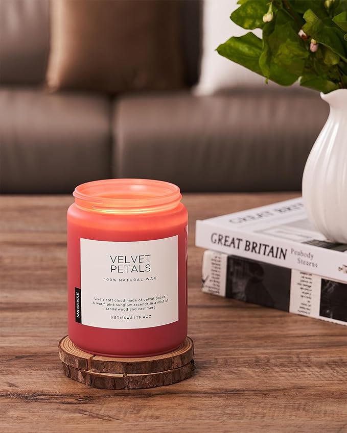 M&SENSE Velvet Petals Large Soy Candles - Image 6