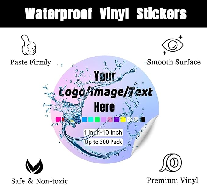 Premium Custom Stickers Labels - Image 2