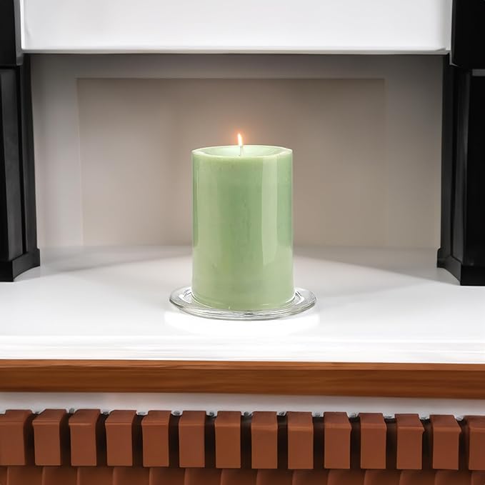 WGV Tea Light Votive Candle Holder Plate 4" W, Small Home Accent Decor - Image 5