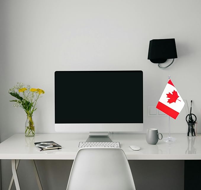 Canada Desk Flag, Canadian Table Office Flag - Image 4