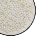 Edible White Pearl Sugar Sprinkles 3.53 oz, 7mm Candy Pearls Ideal by Clonynix