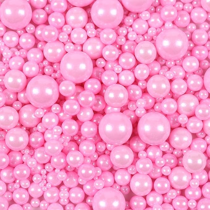Edible Pearls for Cake Decorating, and Ice Cream Topping, and Baby Shower.120g - Image 3