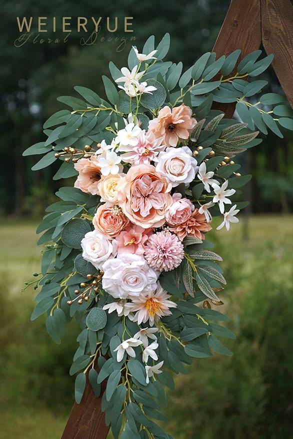 Artificial Wedding Arch Flowers Kit - Image 3