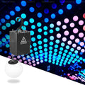 3D LED Light Lifting System DMX RGB LED Light Lift Ball Wave Effect Winch by MOKASFX