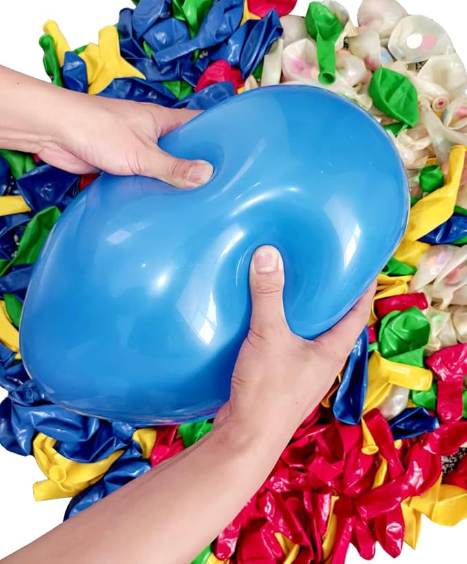 300 Pcs Red Yellow Blue Green Balloons, 12 Inch Red Yellow Blue Green Balloons - Image 3