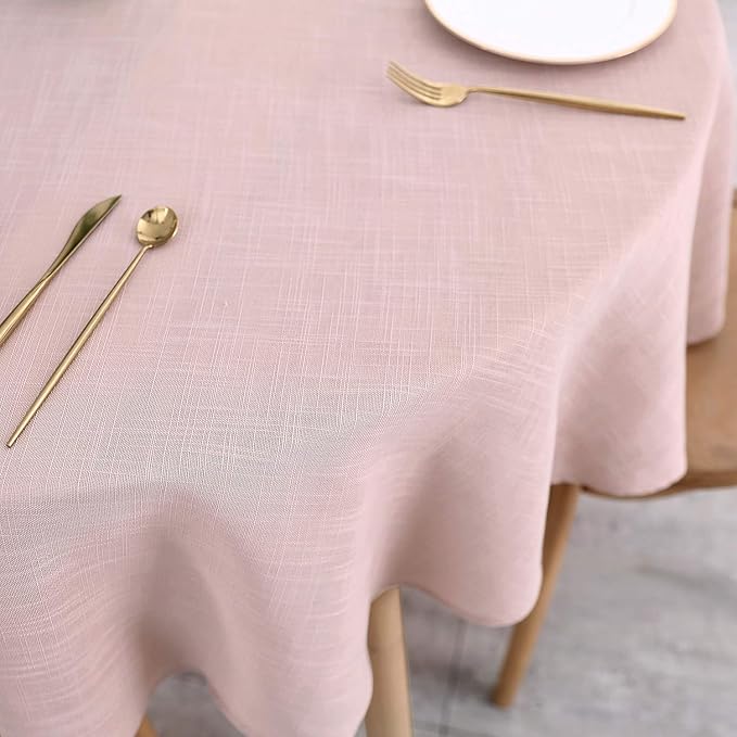maxmill Lux Faux Linen Tablecloth - Image 8
