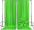 10ft x 10ft Emerald Green Backdrop Curtains by Tisspoms