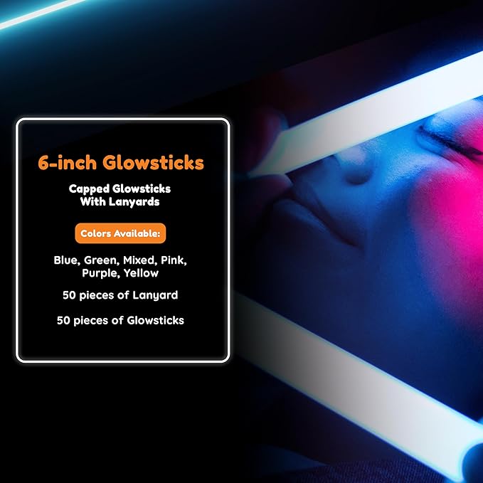 Glow Fever Glow in The Dark Sticks - Image 5