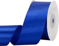 Royal Blue Satin Ribbon 1-1/2 inch X Continuous 25 Yards, Single Face Polyester by Kryvusribbon