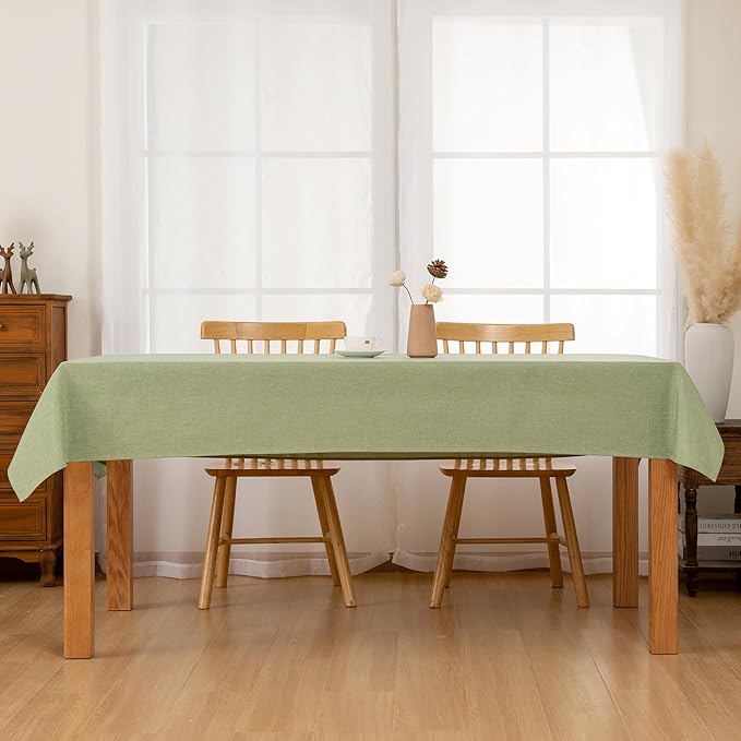 Hiasan Faux Linen Rectangle Tablecloth - Image 8