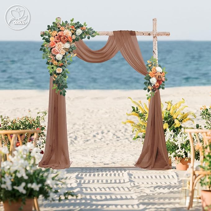 Wedding Arch Flowers Kit, Artificial Flower Arch Decor - Image 5