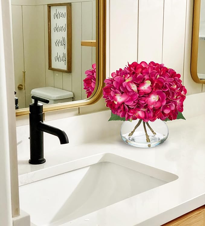 Hollyone Hydrangea Artificial Flowers - Image 3