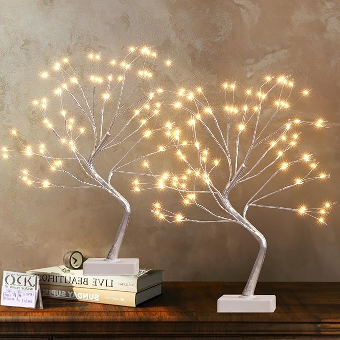 EAMBRITE Fairy Light Tree, 108 Led Light up Trees Decor Indoor, 8 Modes Fairy by EAMBRITE