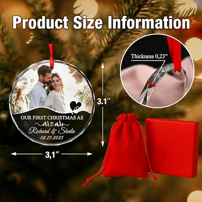 Personalized Christmas Ornaments - Image 2