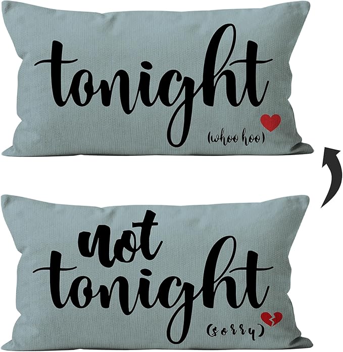 Mancheng-zi Bridal Gift, 12x20 Pillow Cover, Bridal Shower Gifts, Funny Couples by Mancheng-zi